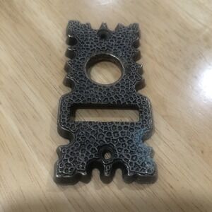 Vintage Square D Doorbell Cover 1983 #1260 Replacement Cover 3" x 1.5" Metal